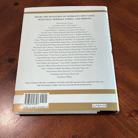 Newman’s Own Cookbook by Paul Newman Recipes Stories Celebrity - Picture 2 of 5